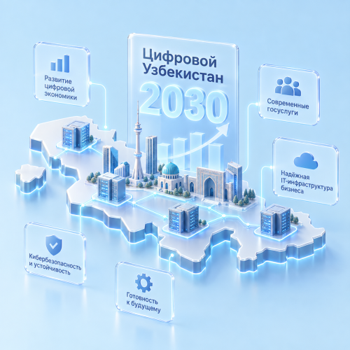 Цифровой Узбекистан 2030 и IT-инфраструктура бизнеса: что готовить сейчас