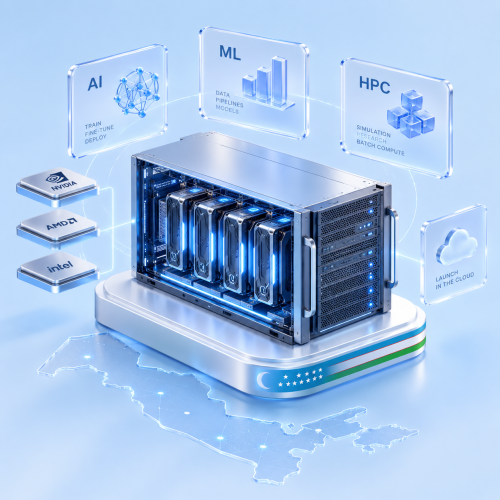 GPU-серверы для AI в Узбекистане. Как выбрать ускоритель под AI, ML и HPC
