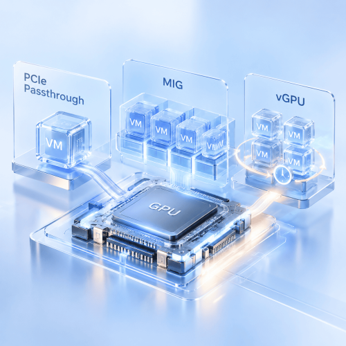 PCIe Passthrough vs MIG vs vGPU: где теряются проценты производительности GPU